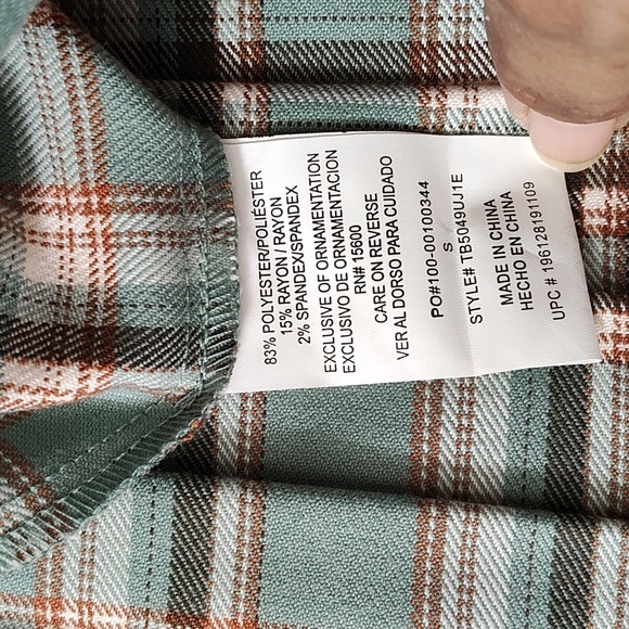 Jolt A-Line Plaid Skirt in Green and Brown - Picture 10 of 13